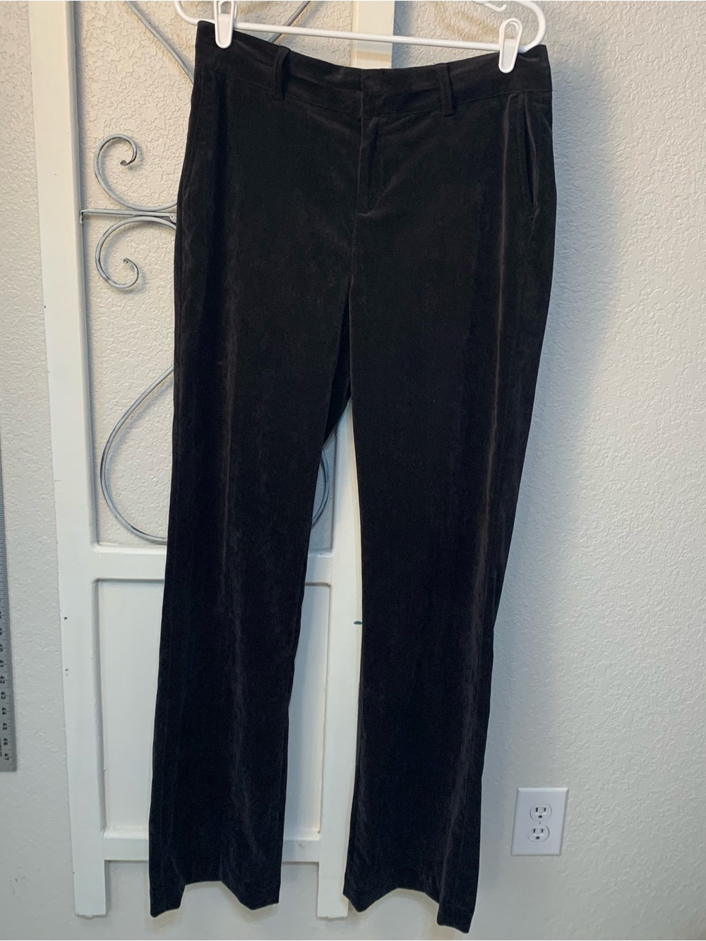Coldwater Creek Black Corduroy women’s  Straight-Leg Pants